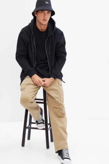 Canguro Con Cierre Hombre True Black V2 2