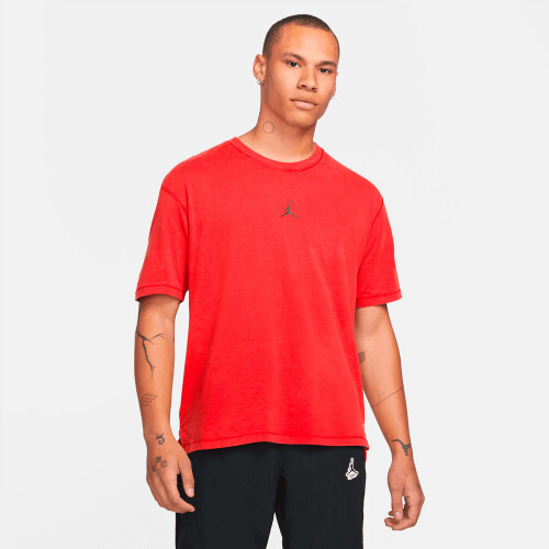 Camiseta Jordan Dri-Fit Sport Top de Hombre Rojo