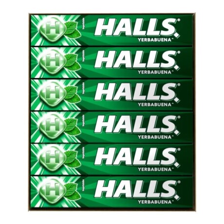 Paquete de Pastillas Halls Yerbabuena 25.2GR 001