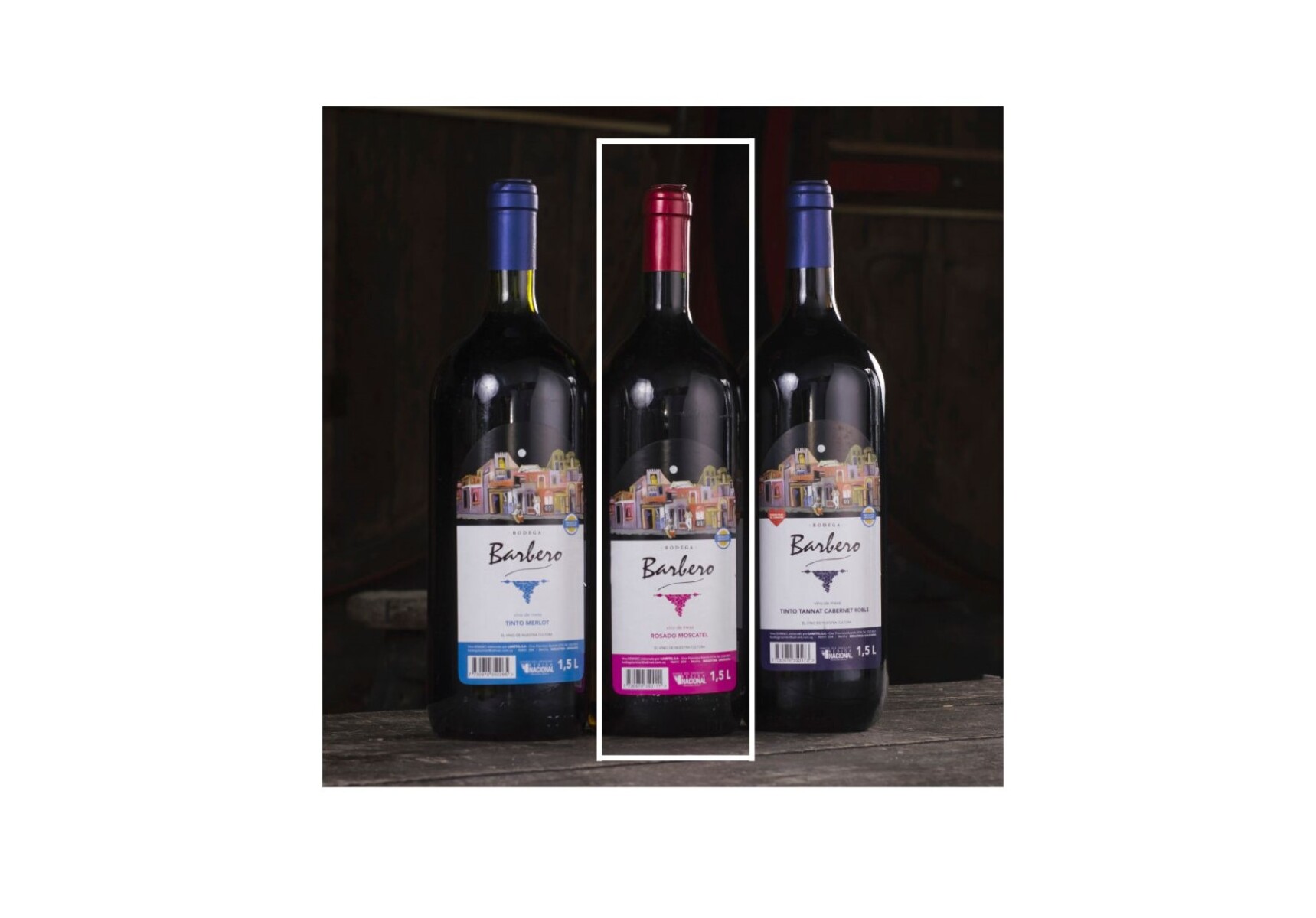 Vino Rosado Moscatel 1.5Lt 