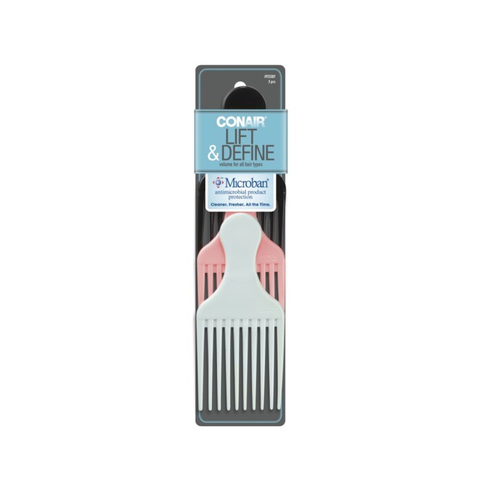 CONAIR JUEGO DE 3 PEINES PARA DESENREDAR única