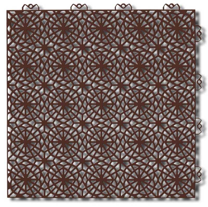 BERGO XL BALDOSAS BERGO XL CHOCOLATE BROWN 110CB30X (38X38CM) ESP 10,1MM