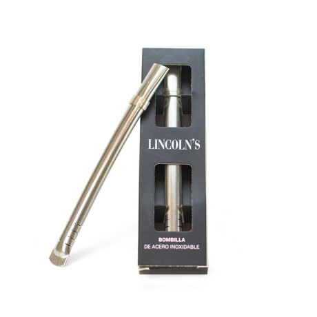 Bombilla Plana Acero Inoxidable Acero Inoxidable