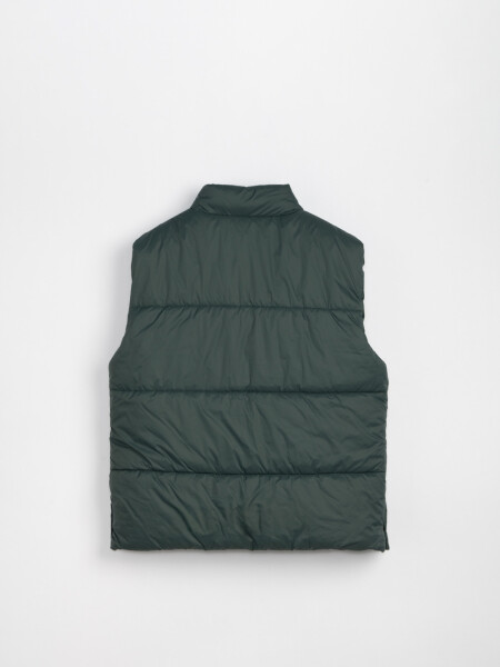 Chaleco unisex inflado Verde