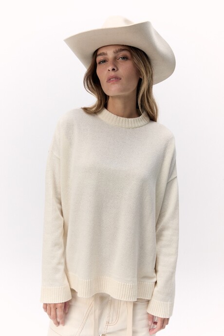 Sweater Colores Crudo
