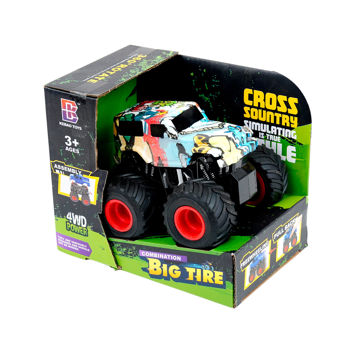 Jeep Monster 4x4 a friccion 