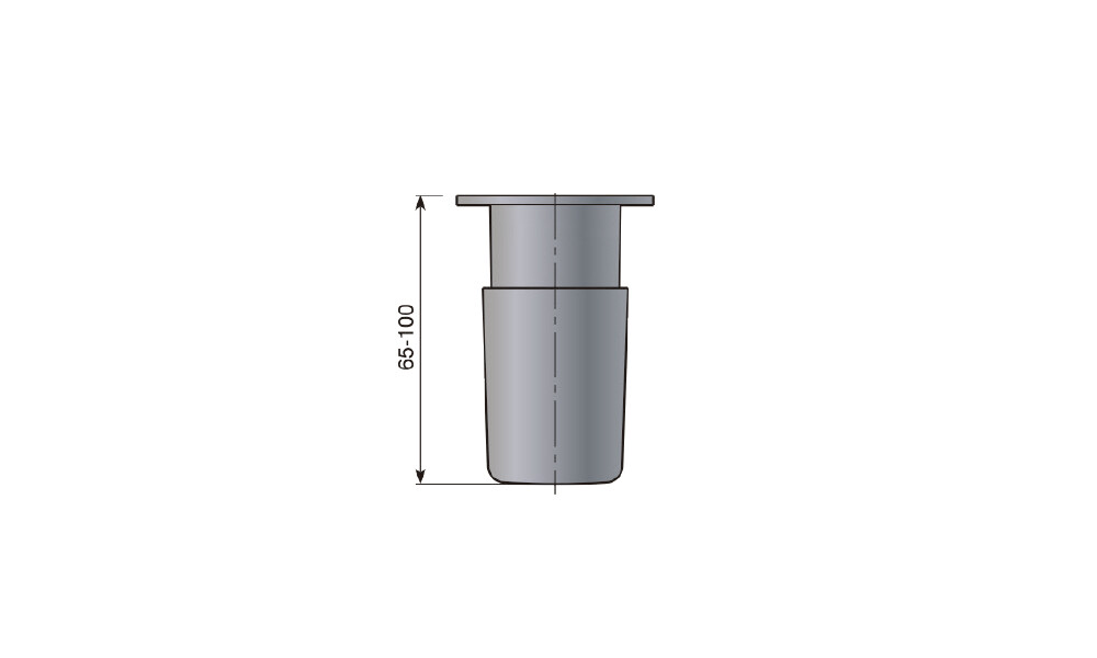 Pata Sandy regulable para mueble 65-100 mm Pata Sandy Regulable Para Mueble 65-100 Mm