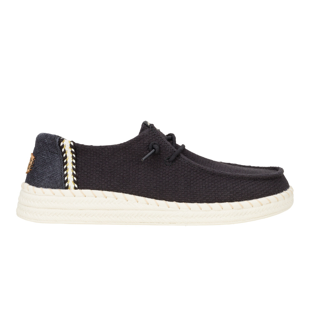 Wendy Espadrille Woven - Mujer Black