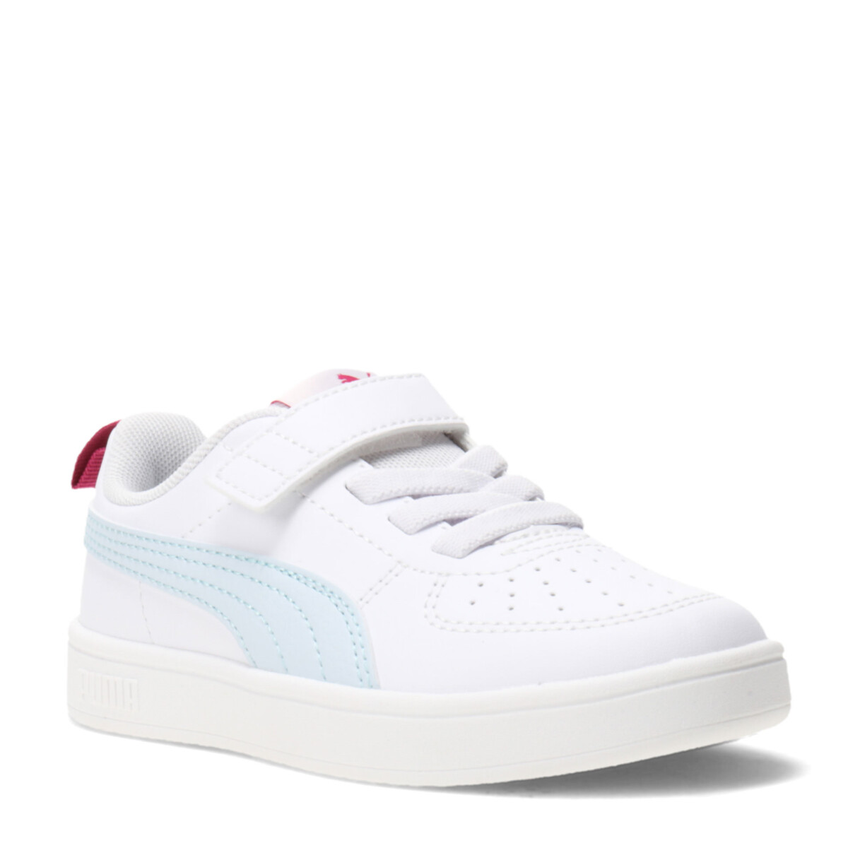 Championes de Niños Puma Rickie AC PS - Blanco - Celeste 