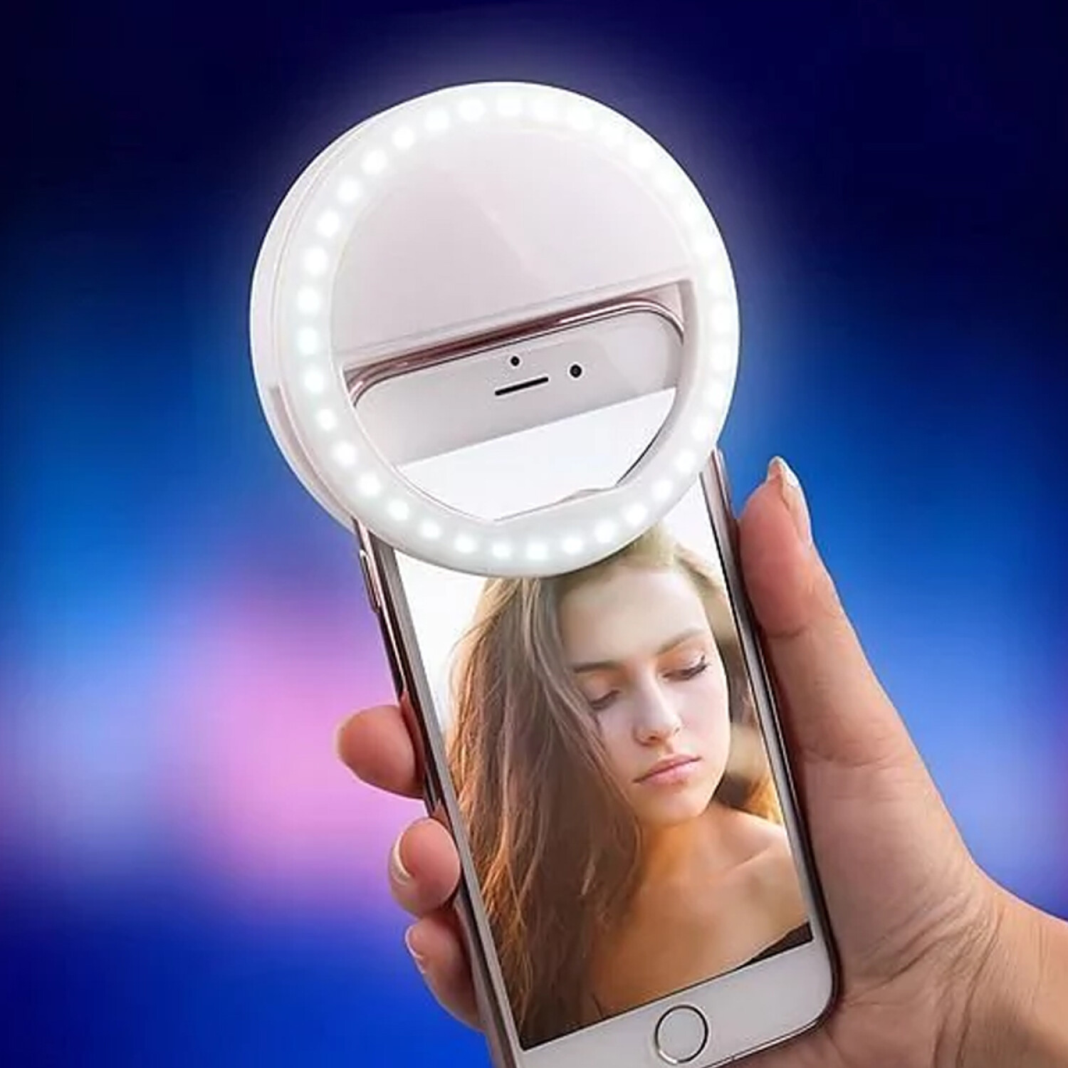 Selfie Ring Media Markt Aro De Luz Lupa Para MÃ³vil Mediamarkt