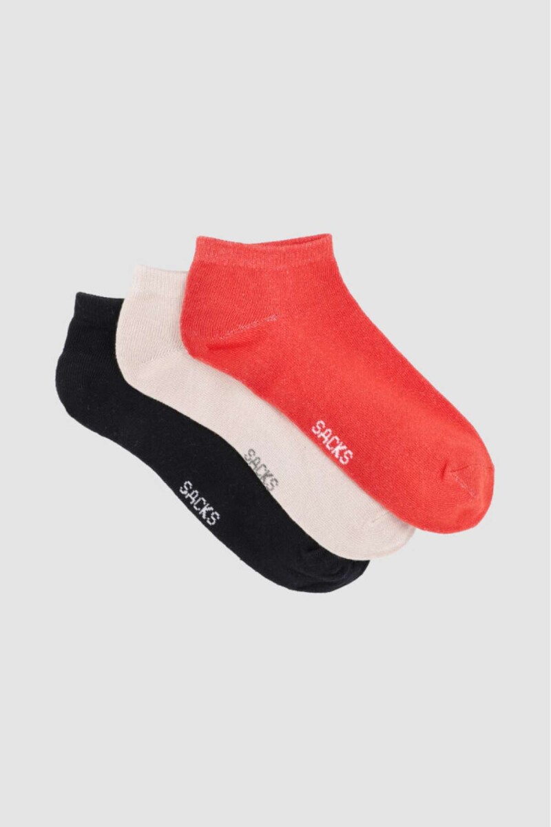 Medias cortas al tobillo en colores lisos - Variante 30 