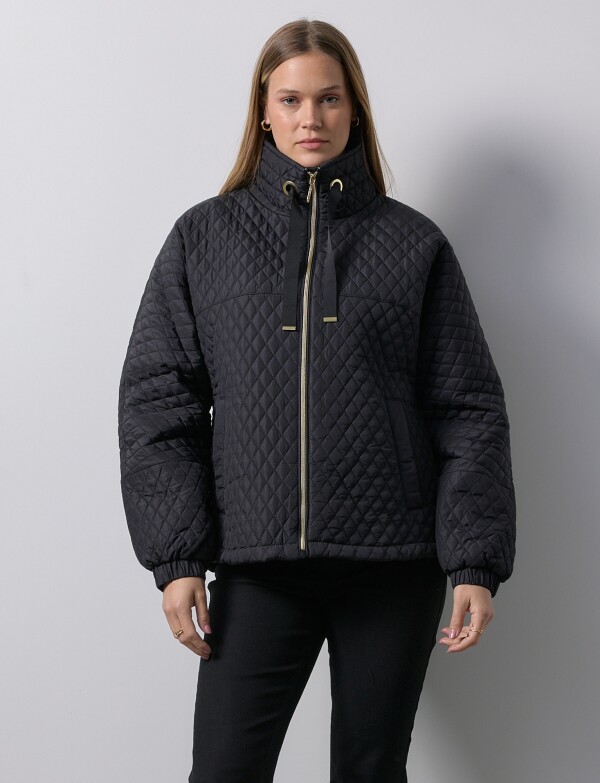 Campera Capitoneada NEGRO