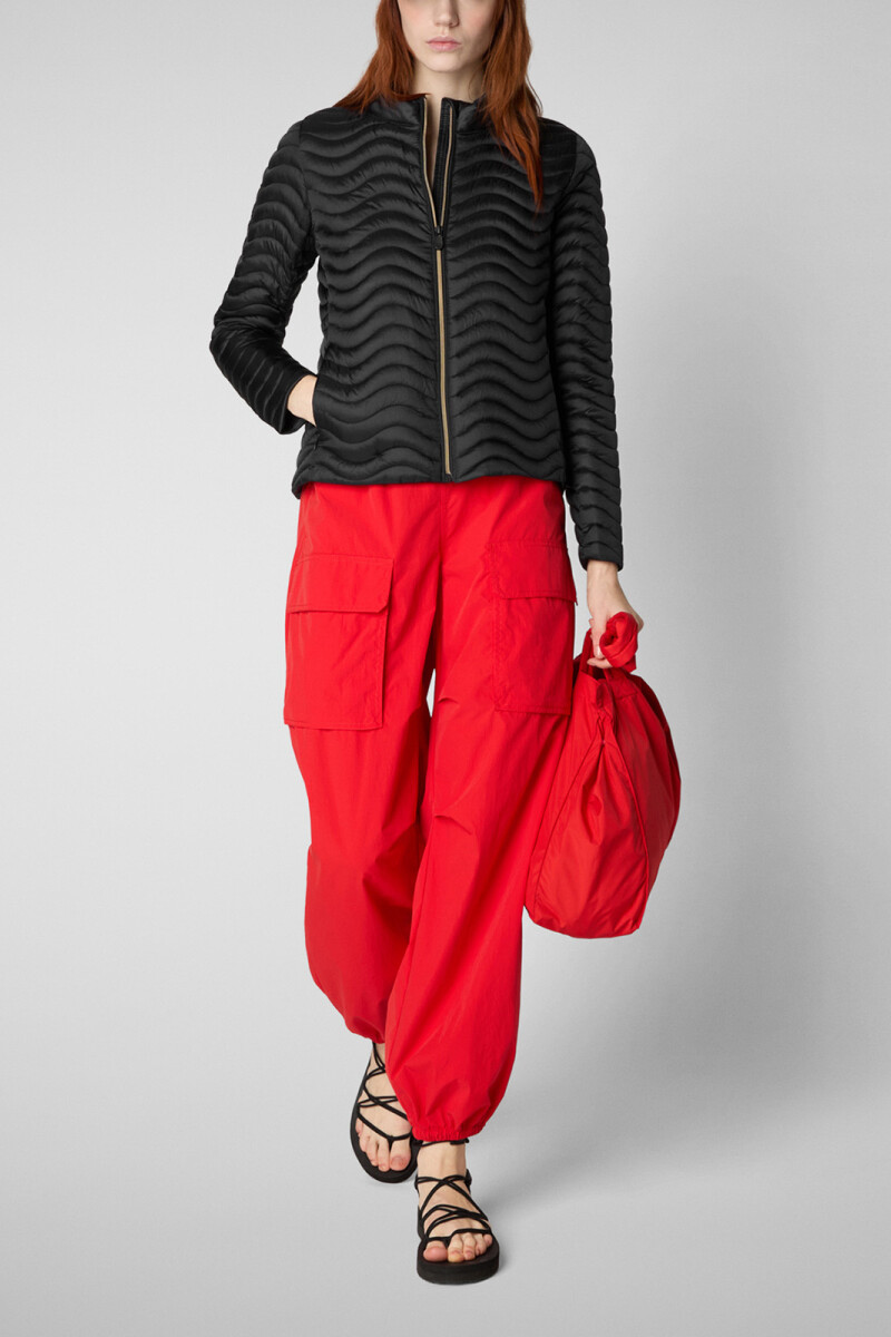 CAMPERA BASICA PEARL Negro