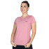 TSHIRT FEM POLY/SPX EVERLAST IMPACT PK W6 ROSA/GRAFITO
