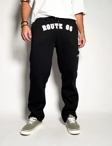 Jogger cargo de algodon Foster Negro