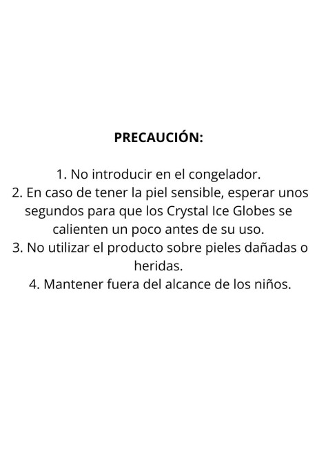 Cristal Ice Globes Cristal Ice Globes