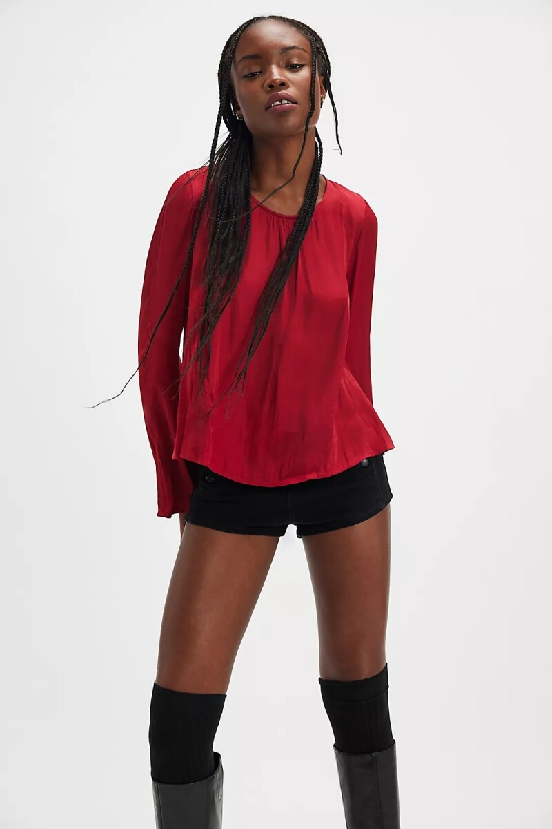 BLOUSA ARABELLA Rojo