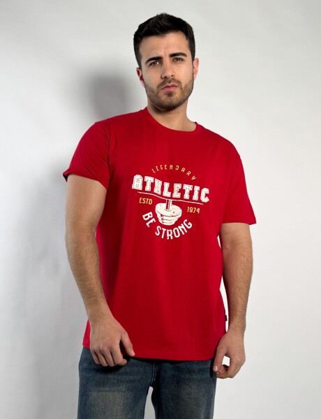 Remera de hombre Ale Rojo