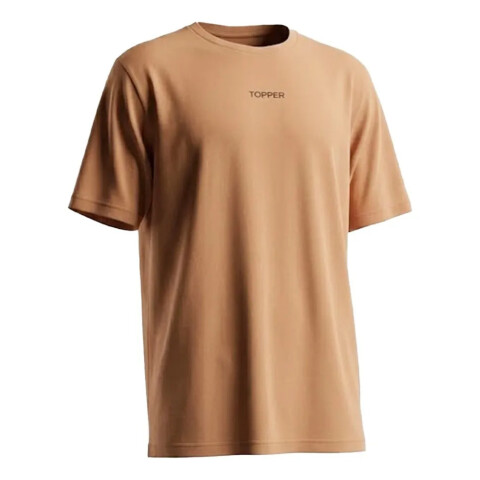 T-SHIRT MC NO GENDER 1975 MARRON LION