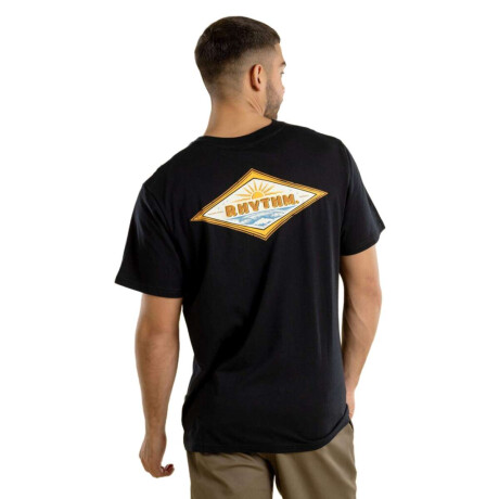 Remera Rhythm Frame Negro