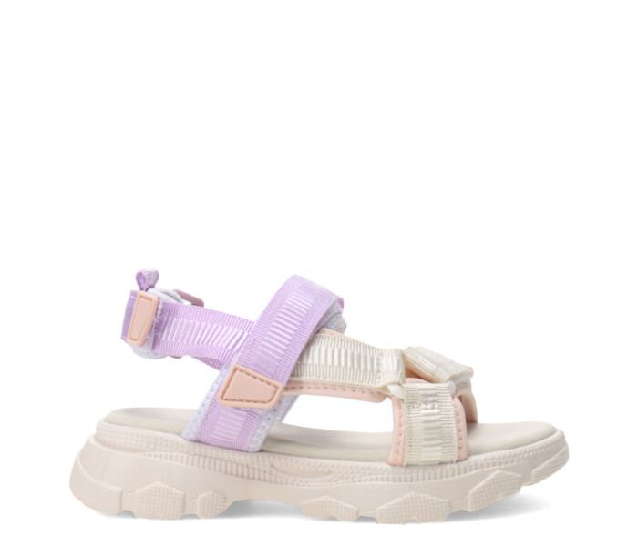 Sandalias de Niña MINI Miss Carol SYNX estilo teva Rosado