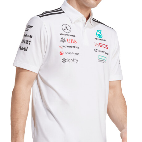 adidas PETRONAS FORMULA ONE TEAM POLO White
