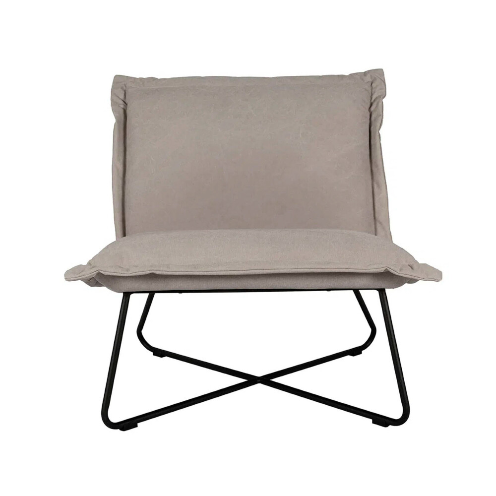 BUTACA MADERA-Y-TELA GRIS ARUBA