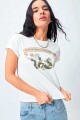 REMERA PIECE OF CAKE DRAMA Blanco