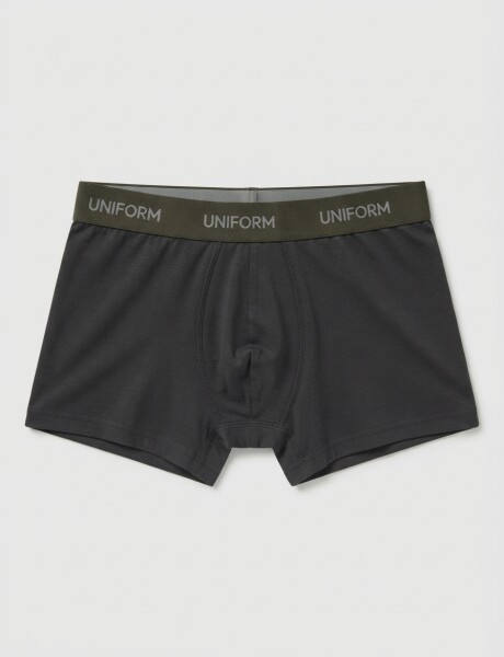 Boxer New Gino 27 Militar/Grafito