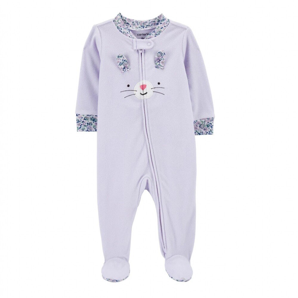 Enterito Carters Micropolar Conejo Lila Enterito Carters Micropolar Conejo Lila