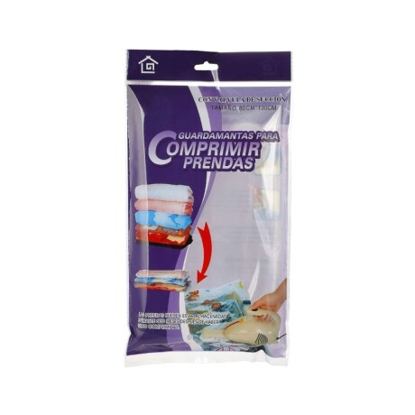 Bolsa para Comprimir Prendas con Valvula de Succion 80X1.20 GD0806 001