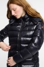 HOODED COAT MARJORIE Negro