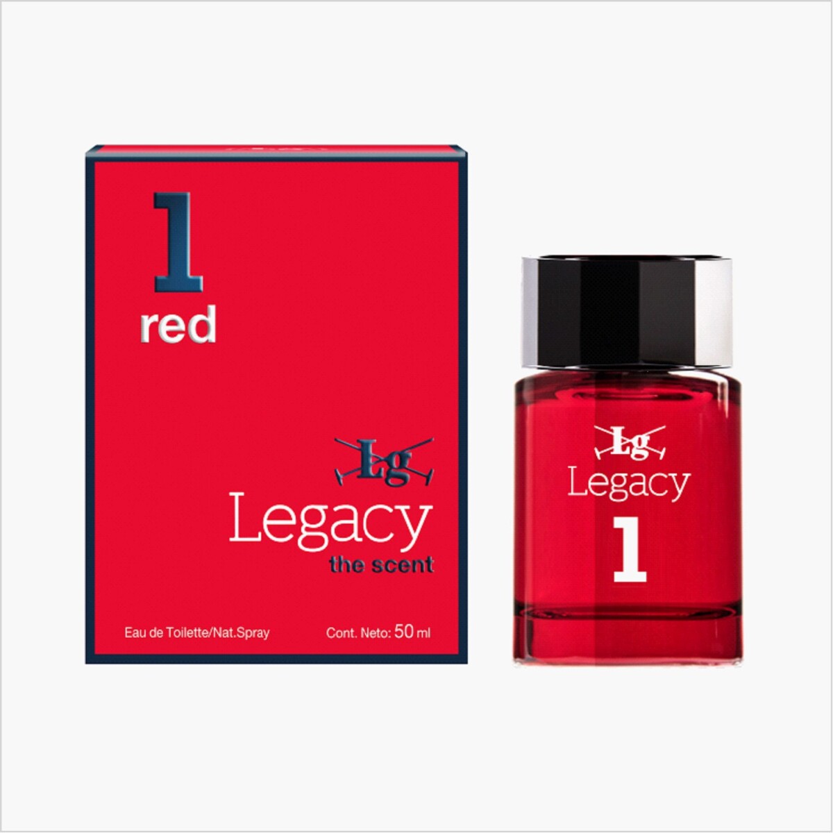 Perfume Legacy 1 Red Natural Edt 50 ml 
