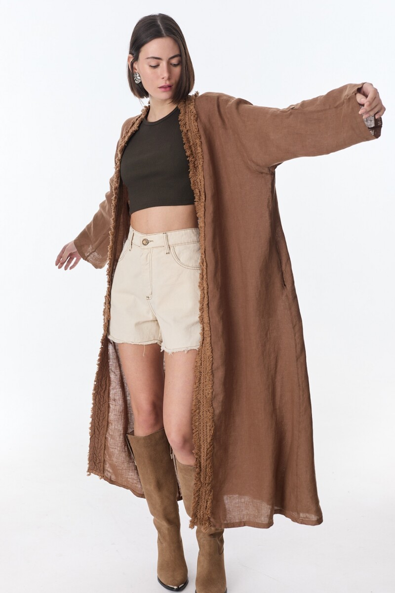 Kimono Aluna - Camel 