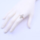Anillo oro 18k antiguo marquiz con diamantes. Anillo oro 18k antiguo marquiz con diamantes.