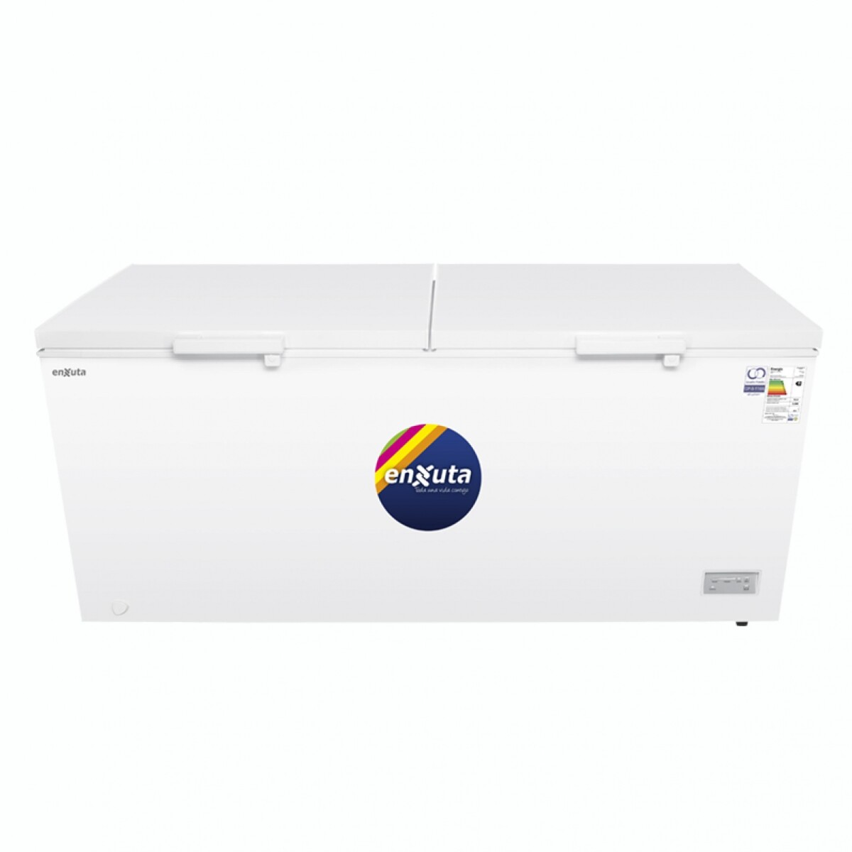 Freezer Horizontal ENXUTA FHENX22710 Capacidad 780L Doble Puerta 
