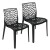 Silla Comedor Cocina Gruvyer Nórdica Exterior Interior Pro Negro 1