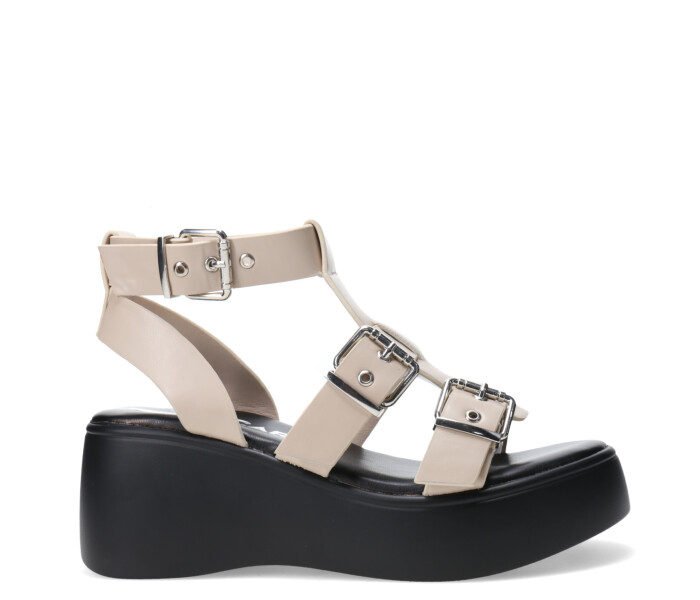 Sandalia DIXIE estilo romana Beige