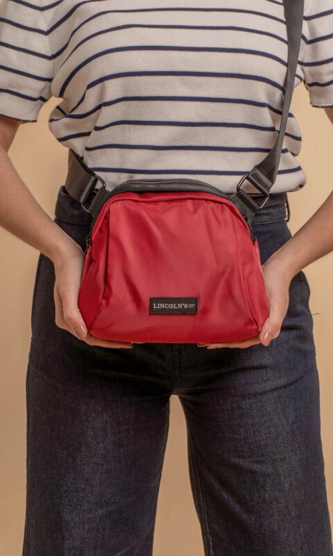 BANDOLERA MORRAL GINSENG BORDEAUX