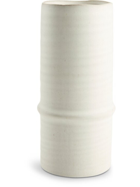 Jarrón EMANUEL Ø12xH25cm blanco Jarrón EMANUEL Ø12xH25cm blanco
