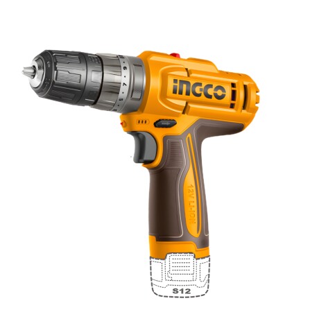 Taladro Atorn. Ingco con Percutor a Bateria 12V 20NM Taladro Atorn. Ingco con Percutor a Bateria 12V 20NM