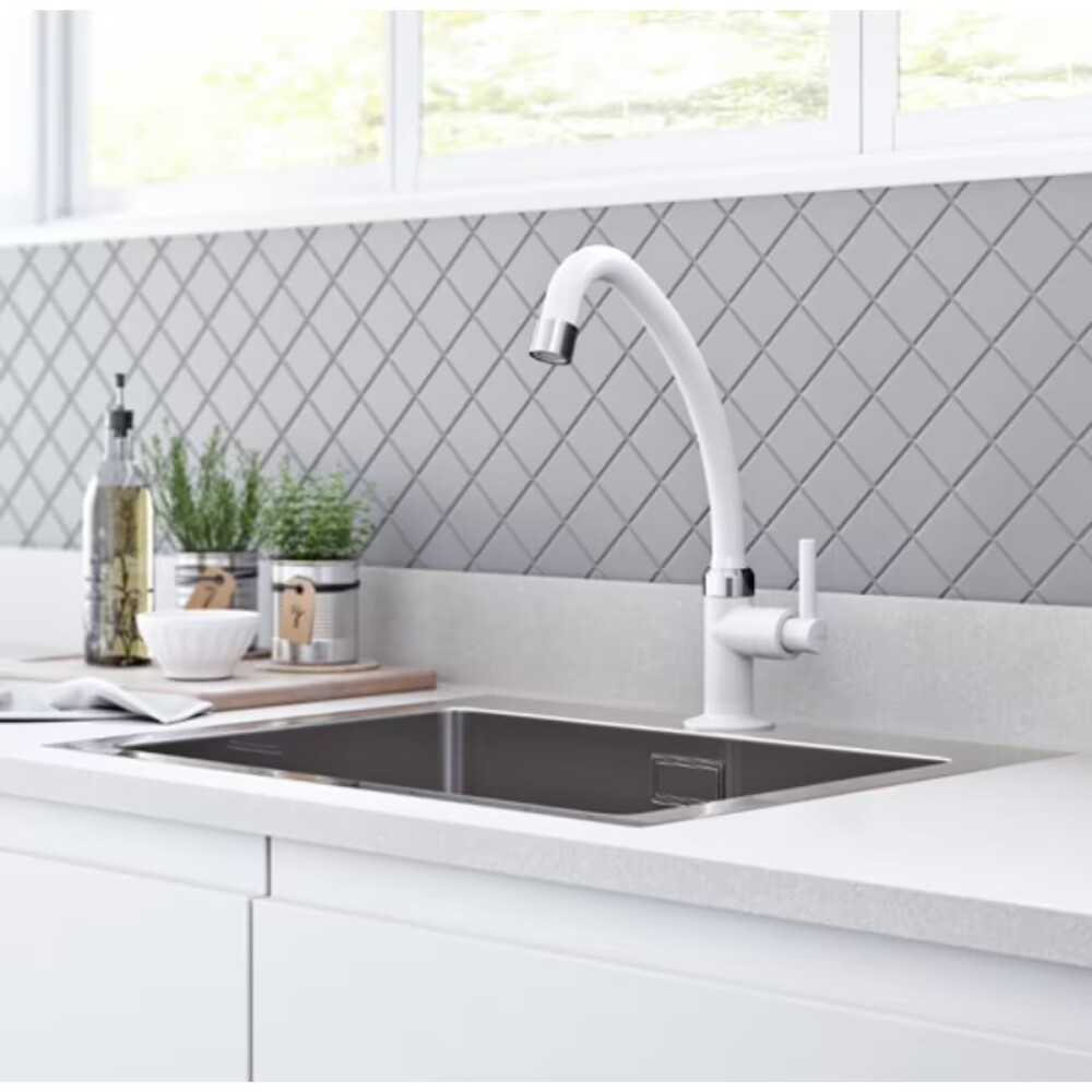 Grifo de mesa blanco LAGUNE VIQUA Grifo De Mesa Blanco Lagune Viqua