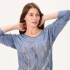 Blusa Ginebra Celeste