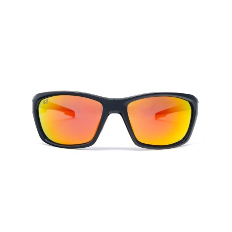Lentes de Sol Arye Polarizados Armazón Negro Mate Mate Rojo