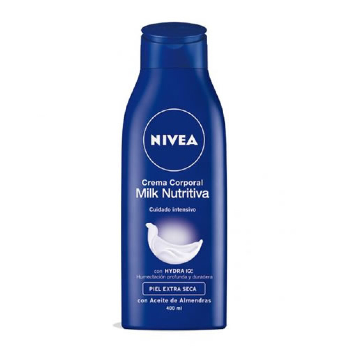 Crema Corporal Nivea Milk Nutritiva Piel Extra Seca 400 ml 
