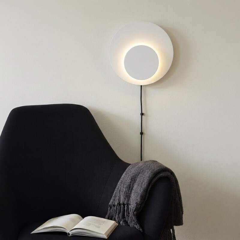 LUMINARIA DE PARED LENNY Luminaria de Pared Lenny Blanca