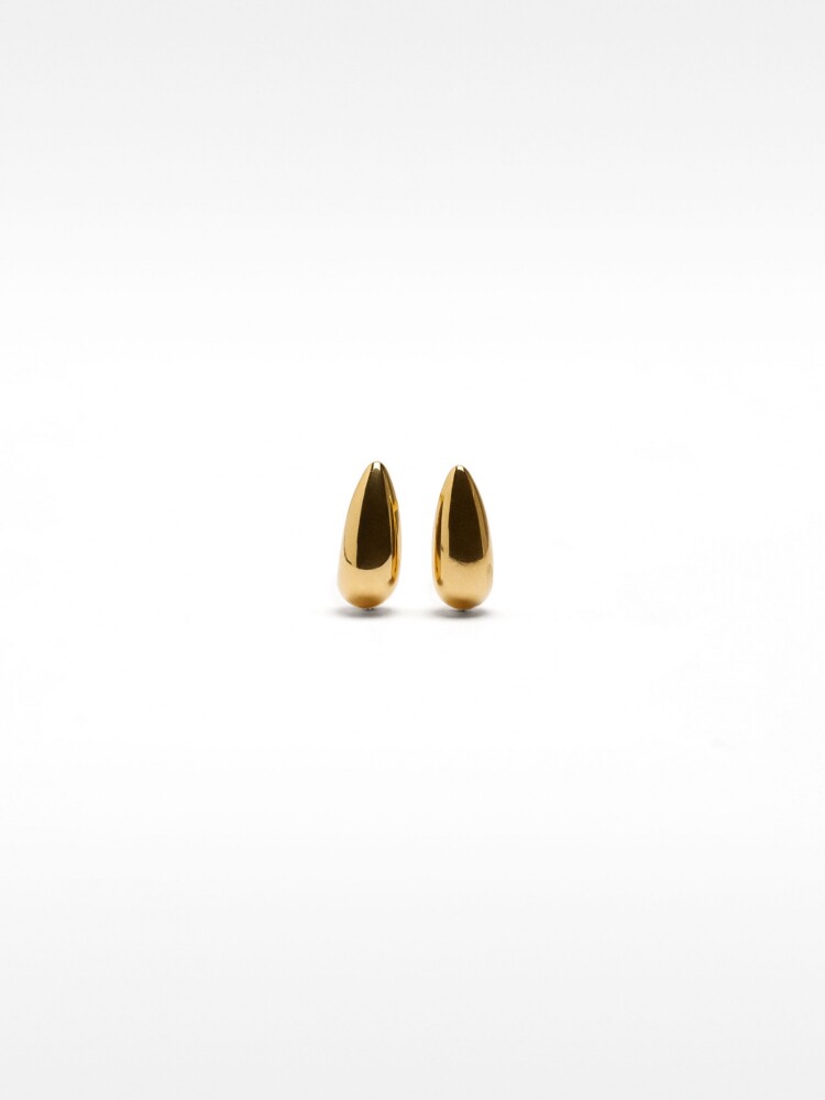 Pendientes De Lágrima - Acero Inoxidable dorado