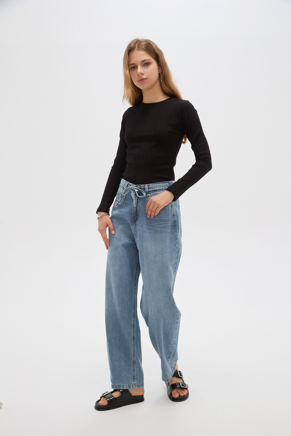 Pantalon Dimina Celeste
