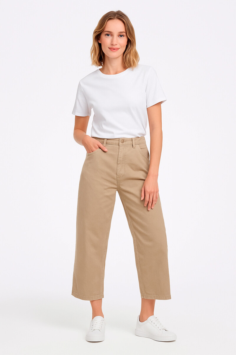 Pantalon Greisha - Beige Oscuro 