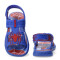 Sandalias Infantiles Marvel Buggy Spiderman Azul - Rojo